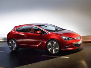 Vauxhall GTC Paris Concept Archival Canvas Car Print (Rolled) 16" x 12"