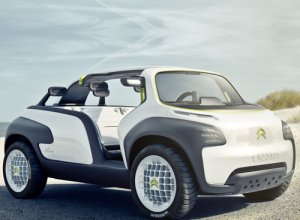 Citroen Lacoste Concept Car Poster Print on 10 mil Archival Satin Paper 16" x 12"