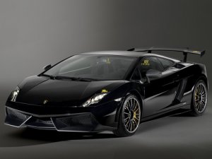 Lamborghini Gallardo LP570-4 Blancpain Car Poster Print on 10 mil Archival Satin Paper 16" x 12"