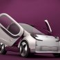 Kia Pop Concept Archival Canvas Car Print (Rolled) 16' x 12"