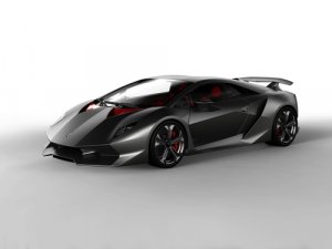 Lamborghini Sesto Elemento Concept Car Poster Print on 10 mil Archival Satin Paper 16" x 12"