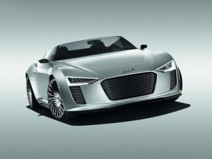 Audi e-tron Spyder Concept Car Poster Print on 10 mil Archival Satin Paper 16" x 12"
