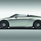 Audi e-tron Spyder Concept Archival Canvas Car Print (Rolled) 16" x12"
