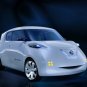 Nissan Townpod Concept Archival Canvas Car Print (Rolled) 16" x 12"