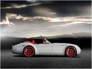 Wiesmann Roadster MF5 Car Archival Canvas Print (Rolled) 16" x 12"