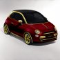 Fenice Milano Fiat 500 La Dolce Vita Archival Canvas Car Print (Rolled) 16' x 12"