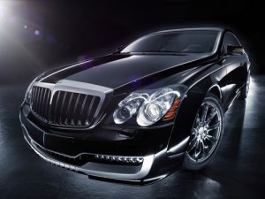 Maybach Xenatec Coupe Car Poster Print on 10 mil Archival Satin Paper 16" x 12"