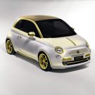 Fenice Milano Fiat 500 La Dolce Vita Car Poster Print on 10 mil Archival Satin Paper 16" x 12"