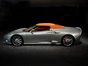 Spyker C8 Aileron Spyder Car Poster Print on 10 mil Archival Satin Paper 16" x 12"