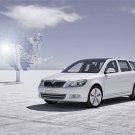 Skoda Octavia Green E Line Concept Car Poster Print on 10 mil Archival Satin Paper 16" x 12"