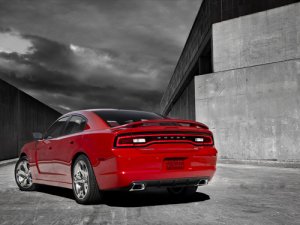 Dodge Charger 2011 Car Poster Print on 10 mil Archival Satin Paper 16" x 12"