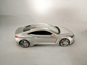 Exagon Furtive-eGT Car Poster Print on 10 mil Archival Satin Paper 16" x 12"