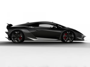 Lamborghini Sesto Elemento Concept Car Poster Print on 10 mil Archival Satin Paper 16" x 12"