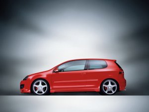 ABT Golf GTI Car Poster Print on 10 mil Archival Satin Paper 16" x 12"