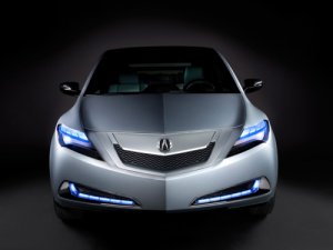 Acura ZDX Concept Car Poster Print on 10 mil Archival Satin Paper 16" x 12"