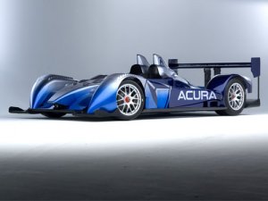 Acura ALMS Race Car Poster Print on 10 mil Archival Satin Paper 16" x 12"