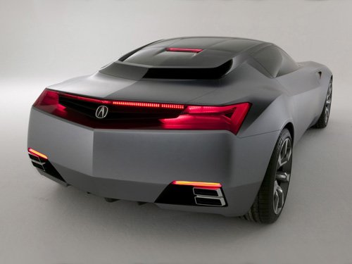 Acura Advanced Sports Car Poster Print on 10 mil Archival Satin Paper 16" x 12"