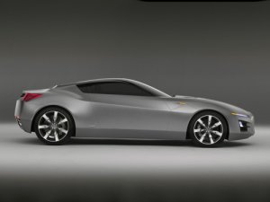 Acura Advanced Sports Car Poster Print on 10 mil Archival Satin Paper 16" x 12"