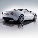 Alfa Romeo 8C Spyder Car Poster Print on 10 mil Archival Satin Paper 16" x 12"