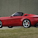 Alfa Romeo 2uettottanta (2010) Concept Car Poster Print on 10 mil Archival Satin Paper 16" x 12"