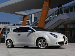 Alfa Romeo MiTo 1.4 MultiAir Car Poster Print on 10 mil Archival Satin Paper 16" x 12"