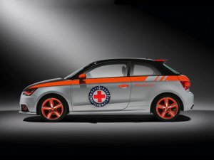 Audi A1 Worthersee Tour Car Poster Print on 10 mil Archival Satin Paper 16" x 12"