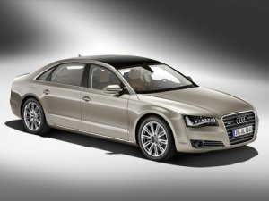 Audi A8 L W12 2011 Car Poster Print on 10 mil Archival Satin Paper 16" x 12"