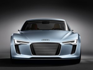 Audi e-tron 2010 Detroit Show Car Poster Print on 10 mil Archival Satin Paper 16" x 12"