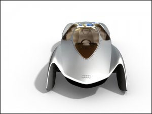 Audi Avatar Concept Car Poster Print on 10 mil Archival Satin Paper 16" x 12"