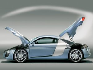 Audi LeMans Quattro Concept Car Poster Print on 10 mil Archival Satin Paper 16" x 12"