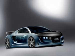 Audi RSQ Concept Car Poster Print on 10 mil Archival Satin Paper 16" x 12"
