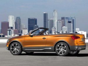 Audi Cross Cabriolet Quattro Car Poster Print on 10 mil Archival Satin Paper 16" x 12"