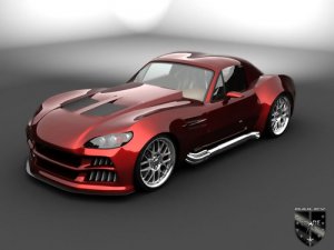 Bailey Blade Concept Car Poster Print on 10 mil Archival Satin Paper 20" x 15"