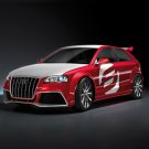 Audi A3 TDI Clubsport Quattro Car Poster Print 20" x 15"