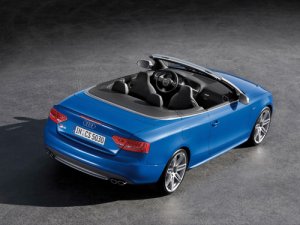 Audi S5 Convertible 2010 Car Poster Print on 10 mil Archival Satin Paper 20" x 15"