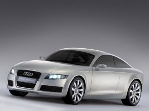 Audi Nuvolari Quattro Concept Car Poster Print on 10 mil Archival Satin Paper 20" x 15"