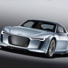 Audi e-tron 2010 Detroit Show Car Poster Print on 10 mil Archival Satin Paper 20" x 15"