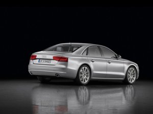 Audi A8 4 2 TDI quattro 2010 Car Poster Print on 10 mil Archival Satin Paper 20" x 15"