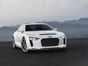 Audi quattro Paris Concept Car Poster Print on 10 mil Archival Satin Paper 20" x 15"