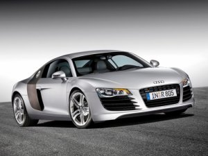 Audi R8 Car Poster Print on 10 mil Archival Satin Paper 20" x 15"