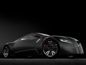 Audi R Zero Concept Car Poster Print on 10 mil Archival Satin Paper 20' x 15"