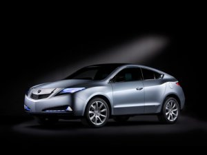 Acura ZDX Concept Car Poster Print on 10 mil Archival Satin Paper 20" x 15"