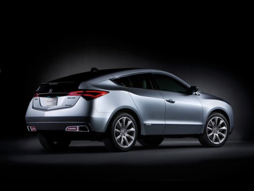 Acura ZDX Concept Car Poster Print on 10 mil Archival Satin Paper 20" x 15"