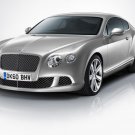 Bentley Continental GT 2012 Car Poster Print on 10 mil Archival Satin Paper 20" x 15"