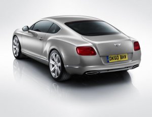 Bentley Continental GT 2012 Car Poster Print on 10 mil Archival Satin Paper 20" x 15"