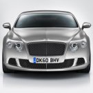 Bentley Continental GT 2012 Car Poster Print on 10 mil Archival Satin Paper 20" x 15"