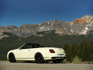 Bentley Continental Supersports Convert. Car Poster Print on 10 mil Archival Satin Paper 20" x 15"