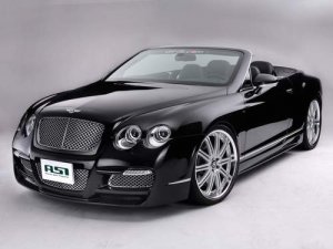 Bentley ASI Continental GTC Car Poster Print on 10 mil Archival Satin Paper 20" x 15"