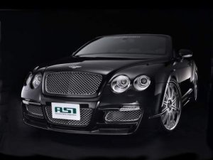 Bentley ASI Continental GTC Car Poster Print on 10 mil Archival Satin Paper 20" x 15"