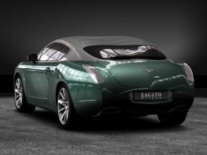 Bentley GTZ Zagato Car Poster Print on 10 mil Archival Satin Paper 16" X 12"